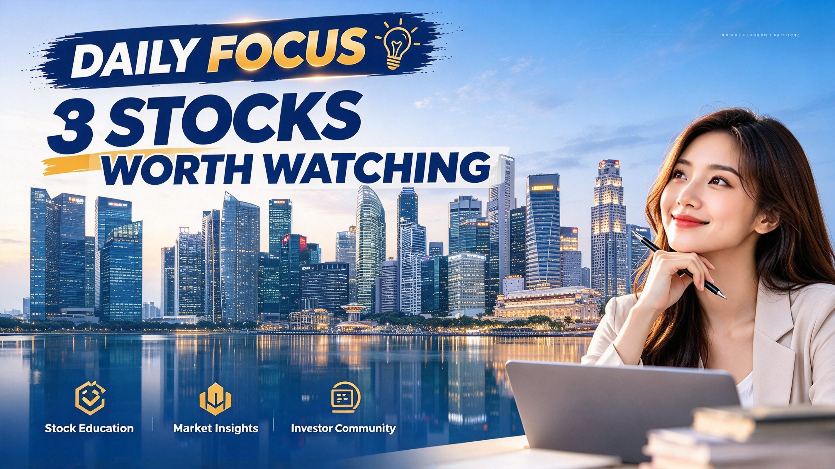 Daily Focus: three Singapore stocks worth watching — DBS, OCBC and UOB
